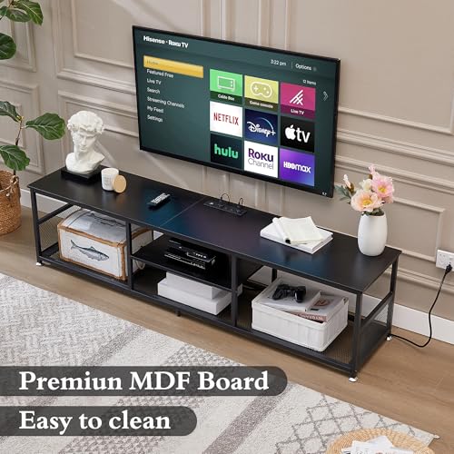 TV Stand with Power Outlets for Televisions up to 65Inch