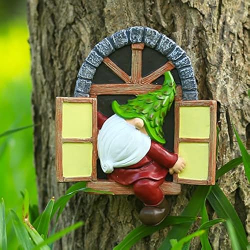 Whimsical Fairy Garden Gnome Statue