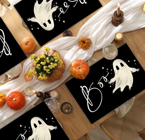 Funny Halloween Placemats Set of 4 (4 Count)