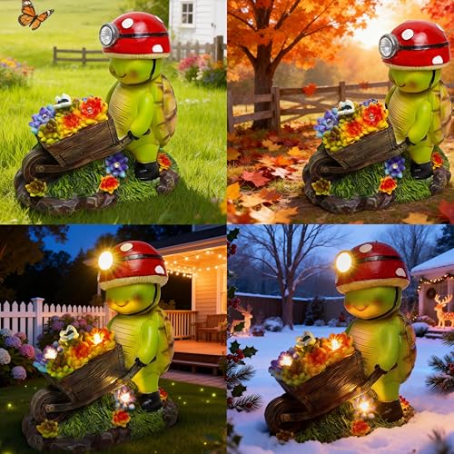 Solar Light Turtle Outdoor Garden