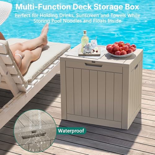 30 Gallon Deck Box Outdoor Waterproof