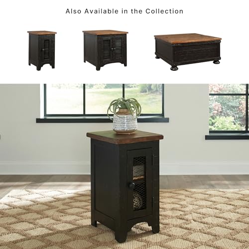 Valebeck Chairside End Table with Storage