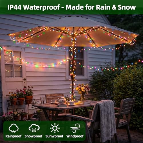 300 LED 75FT Christmas String Lights Indoor Outdoor (75 Foot)