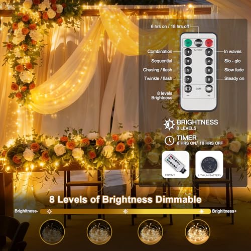 Flexible Copper String Lights (2 Count)