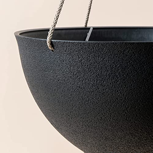 Large Hanging Planters for Outdoor Plants (2 Count)