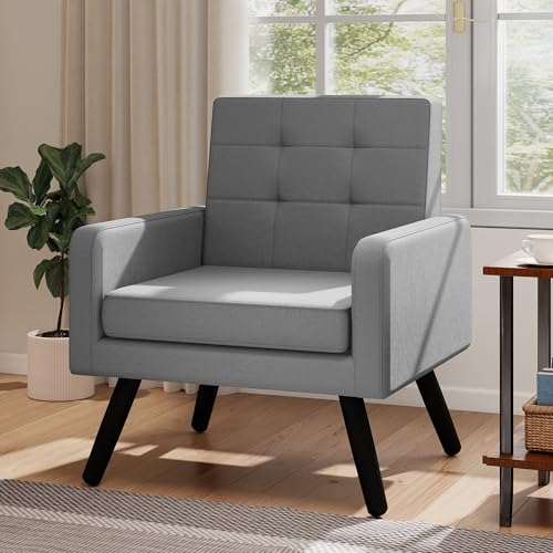 Mid Century Modern Accent Chair for Living Room
