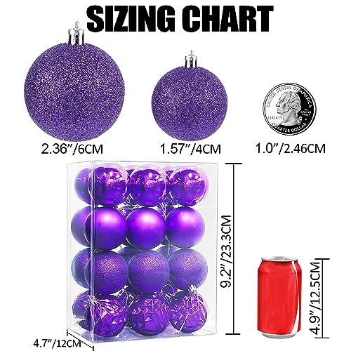 Halloween Ball Ornaments (24 Count)