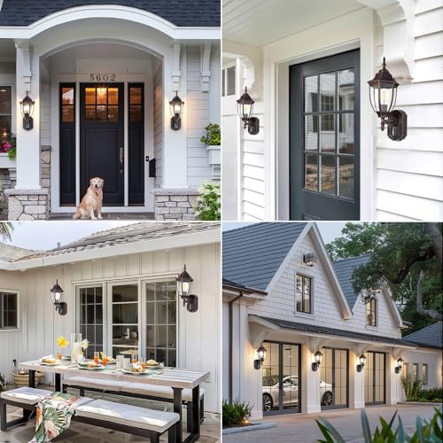 Motion Sensor Outdoor Wall Lights (2 Count)