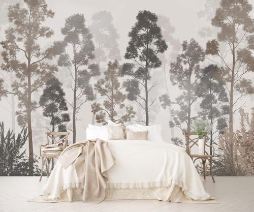 Tropical Jungle Peel and Stick Wallpaper Trees Walls Mural