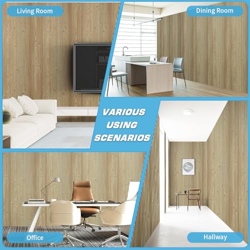 Fine Bar Design Slim Slat Wall Panel (4 Count)