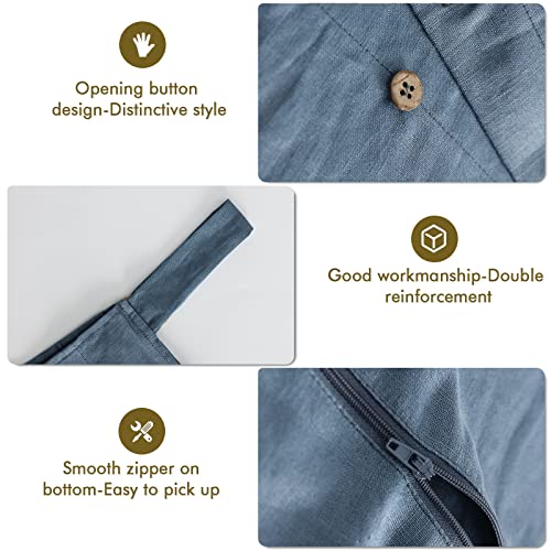 Linen Hanging Laundry Bag
