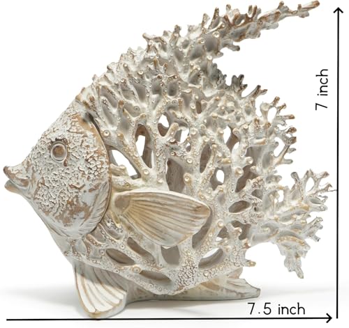 Beach Coastal Coral Reef Angelfish Home Office Bathroom Decor Gift (500 Count)