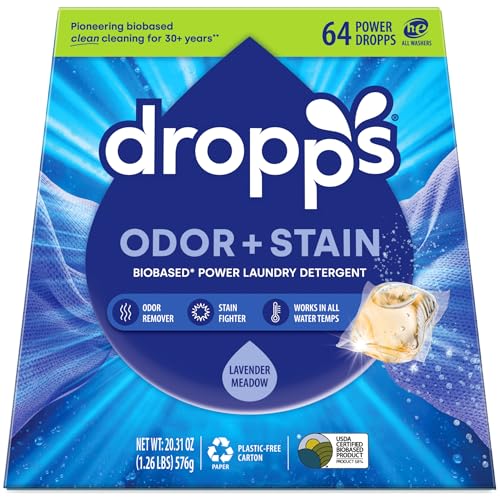 Odor & Stain Laundry Detergent Pods (64 Count)