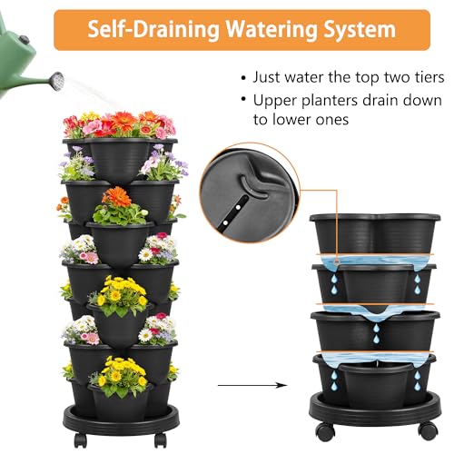 7 Tier Vertical Garden Planter (7 Count)