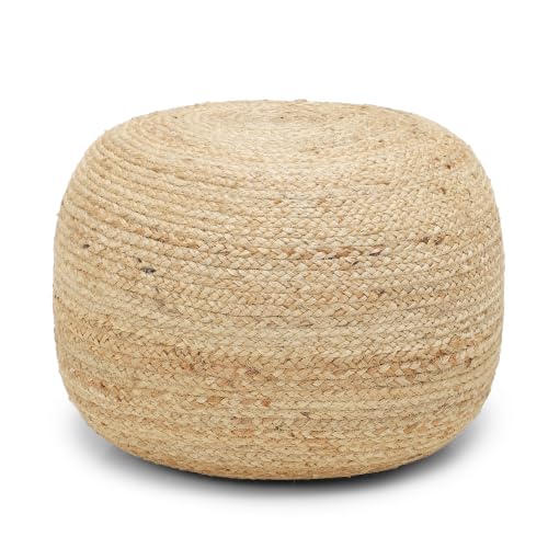 Jute Pouf Ottoman