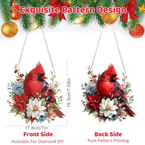 Christmas Diamond Art Hanging Kits for Adult