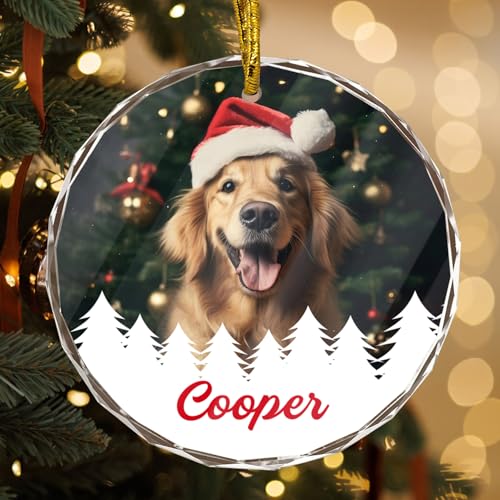 Personalized Pet Photo Ornaments Lovely Decor Gifts for Christmas