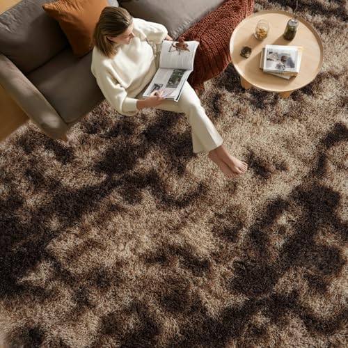Extra Large Fluffy Area Rug for Bedroom Living Room