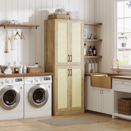 Rattan Pantry Cabinet
