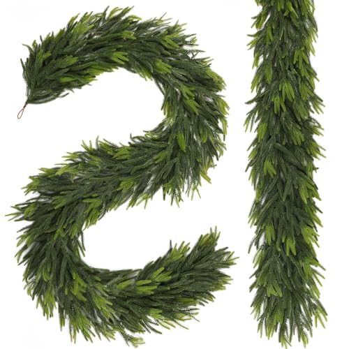 2 PCS Christmas Norfolk Pine Garland