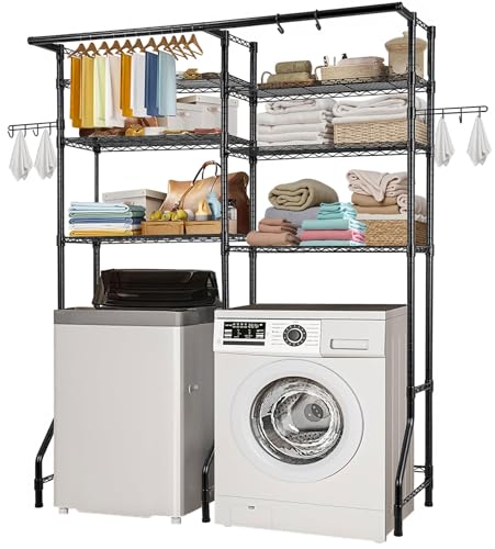 Over Washer and Dryer Storage Shelves 6