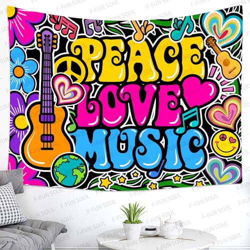 70s Music Tapestries Groovy Tapestry