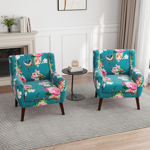 Floral Accent Chair