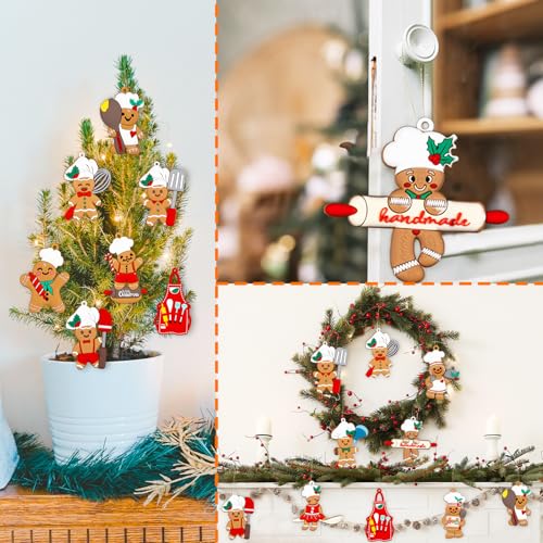 36pcs Gingerbread Christmas Decoration for Tree (36 Count)