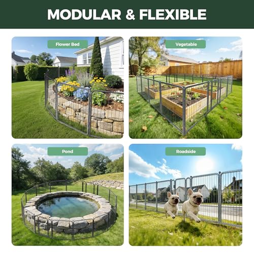 No Dig Garden Fence (1080 Sq Ft)