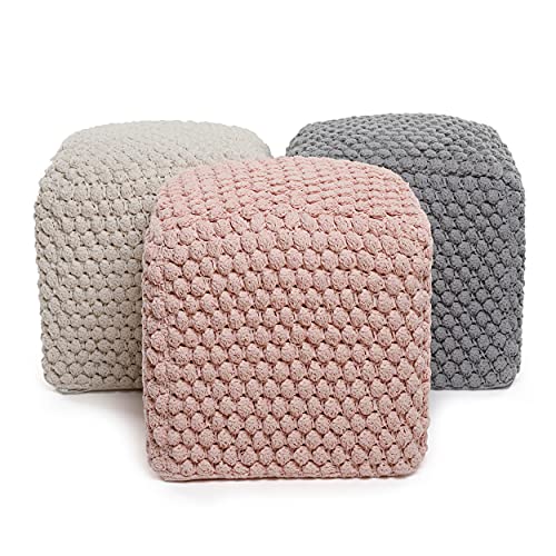Square Pouf Ottoman Foot Rest