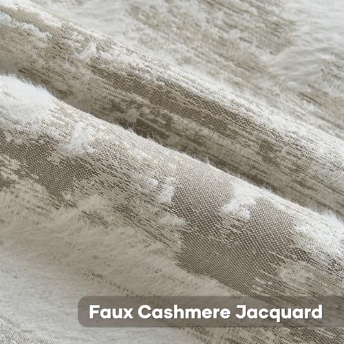Pack of 2 Faux Cashmere Throw Pillow Covers 24x24 Inch (2 Count)