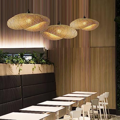 23.6" Bamboo Pendant Light