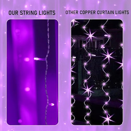 300 LED Christmas Curtain String Lights