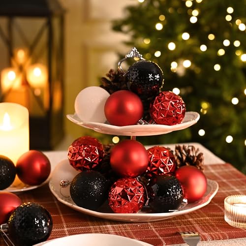 50ct Christmas Tree Decorations Ball Ornaments 2.36 Inches (50 Count)