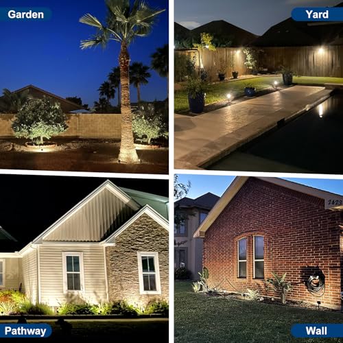 Solar Spot Lights Outdoor (10 Count)