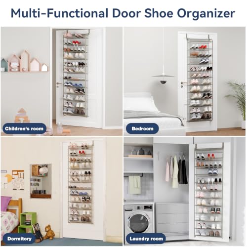36 Pair Over the Door Shoe Rack