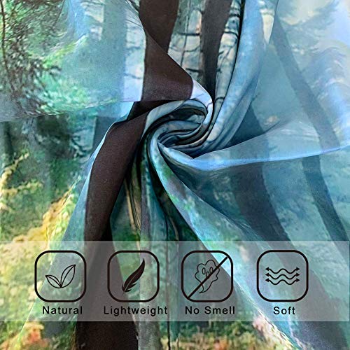 Forest Tapestry Home Decor Landscape Tapestry Living Room Bedroom Decoration Magic Curtain