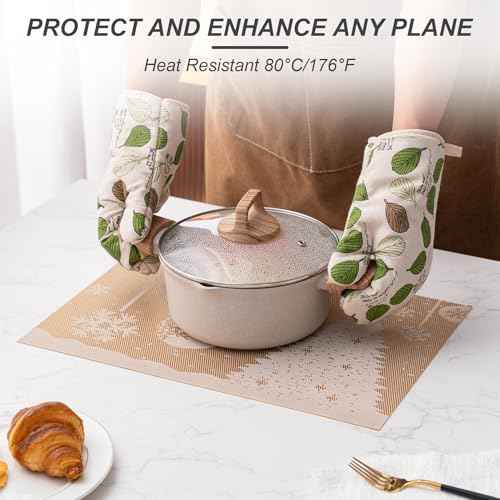 Placemats Set of 6 Washable Indoor (6 Count)