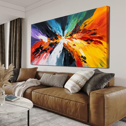 Abstract Wall Art Decor Modern Colorful Wall Art Prints For Bedroom 24"x48"