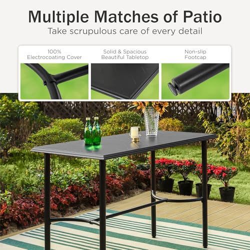 Outdoor Counter Height Table & Chairs (5 Count)