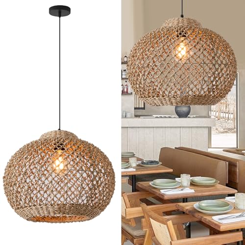 Rattan Pendant Light