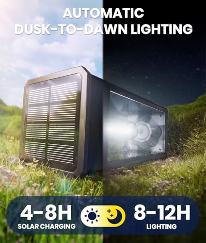 Solar Walkway Lights Outdoor (4 Count)