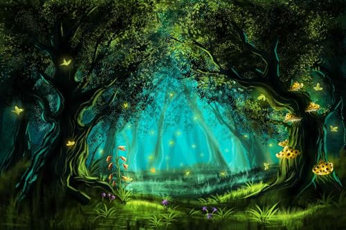 Fantasy Forest Wallpaper (127.8 Sq Ft)
