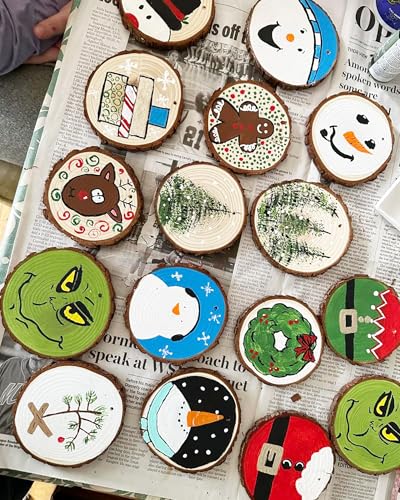 Natural Wood Slices 30 Pcs 2.75 (30 Count)
