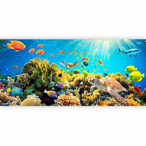 Peel and Stick Wall Mural Peel and Stick Underwater 212x98 Inch (11 Count)