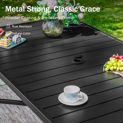 Outdoor Patio Bar Dining Table for 6
