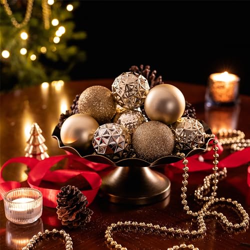 50ct Christmas Tree Decorations Ball Ornaments 2 Inches (50 Count)