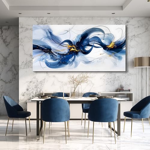 Canvas Wall Art For Living Room Large Wall Decor For Office Bedroom Decorations Abstract Ink Painting Artwork Room Wall Mural Aesthetic Home Decor 30x60 In