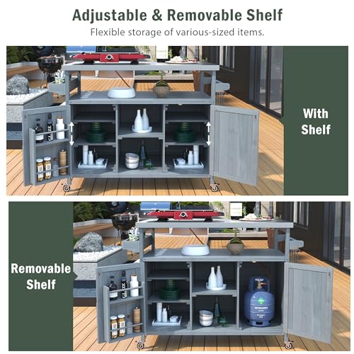 Outdoor Kitchen Island