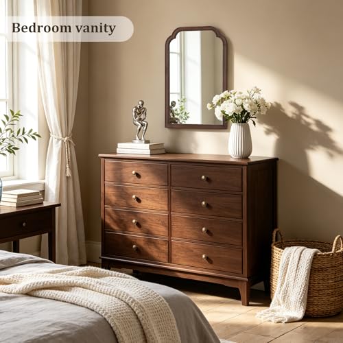 Wood Bathroom Mirrors for Wall Mounted